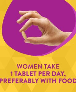 Nature's Way Alive! Women’s 50+ Ultra Potency Complete Multivitamin, High Potency Formula, Supports Multiple Body Systems, Supports Cellular Energy, Gluten-Free, 60 Tablets 60 Count (Pack of 1) 23 71sFnzCK9oL