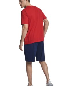 Russell Athletic Men's Dri-Power Cotton Blend Tees & Tanks, Moisture Wicking, Odor Protection, UPF 30+, Sizes S-4X Short Sleeve Large True Red 5 71sGeN3WeEL