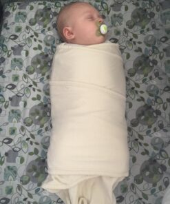 Miracle Blanket Swaddle Wrap - Newborn Essential Baby Blanket - Soft Sleep Sack Ideal for Newborns and Infants (Blue) Blue 27 71sHVlZ8eHL