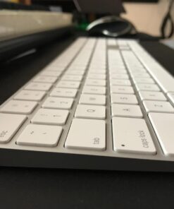 Apple Magic Keyboard with Numeric Keypad: Wireless, Bluetooth, Rechargeable. Works with Mac, iPad, or iPhone; US English - White 35 71sIAPaWq1L