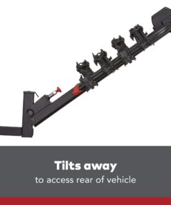 YAKIMA, DoubleDown 4 Tilting Hitch-Mounted Bike Rack for Cars, SUVs, Trucks and More, Fits 1.25” and 2” Hitches, Carries 4 Bikes 4 Hitch 26 71sIEjUlgKL