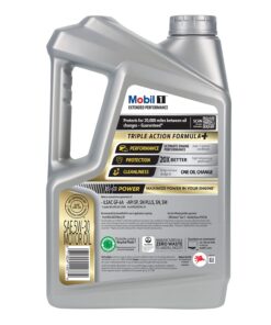 Alternative view of Mobil 1 Extended Performance Full Synthetic Motor Oil 5W-30, 5 Quart