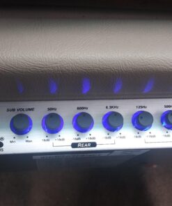 BOSS Audio Systems AVA1210 7 Band Pre-Amp Car Equalizer with Gold-Plated Front Rear and Subwoofer Outputs 7-Band Pre-Amp EQ 25 71sJKqsJCkL