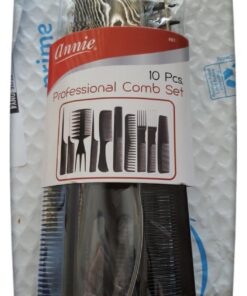 Annie Professional Comb Set 10Ct Black 13 71sJkAB24UL