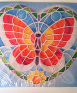 Melissa & Doug Stained Glass Made Easy Activity Kit: Butterfly - 140+ Stickers - Kids Sticker Stained Glass Craft Kit; Sun Catchers For Kids Ages 5+ 29 71sKXXWiuL