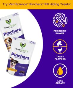 VETRISCIENCE Laboratories Vetri Mega Probiotic and Prebiotic for Dogs and Cats, 120 Capsules - Digestive Relief - Easy to Give Capsules - GI Support 25 71sLDaXb1XL