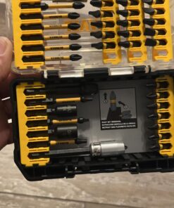 DEWALT Screwdriver Bit Set, Impact Ready, FlexTorq, 40-Piece (DWA2T40IR) 40-Piece Impact Ready Set 48 71sLdC1ZwVL