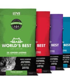 World's Best Cat Litter, Clumping Litter Formula for Multiple Cats, 28-Pounds 26 71sNInuTKHL