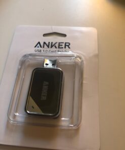 Anker 2-in-1 USB 3.0 SD Card Reader for SDXC, SDHC, MMC, RS-MMC, Micro SDXC, Micro SD, Micro SDHC and UHS-I Cards 57 71sNrplG34L