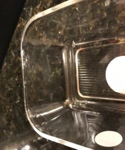 Luminarc Arcoroc lid 17x10,5cm, 1 Piece Plain Glass Butter Dish, Classic Design 38 71sO1Vrwm2L