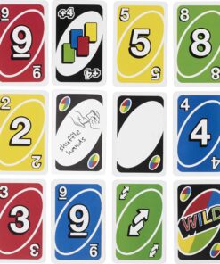 Mattel Games UNO: Classic Card Game, Multi, 8 x 3-3/4 x 81/100 in (42003),7 years and up 29 71sO49gzGFL