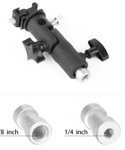 Camera Flash Speedlite Mount, ChromLives Professional Swivel Stand Light Bracket, Umbrella Bracket Shoe Holder E Type Compatible with Canon Nikon Pentax Olympus Nissin Metz, Other Speedlite Flashes flash stand 14 71sP 3tbVTL