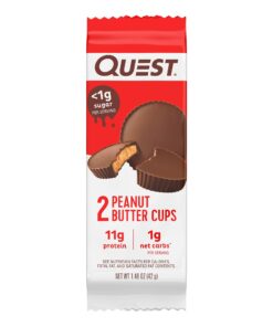 Quest Nutrition High Protein Low Carb, Gluten Free, Keto Friendly, Peanut Butter Cups, 12 Count (Pack of 1) (total- 17.76 Ounce) 25 71sPKnypVwL