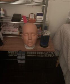 Mehron Makeup Practice Head |Makeup Practice Face| Mannequin Head for Makeup Practice, Special FX, & Face Painting for Students 51 71sPfFX911L