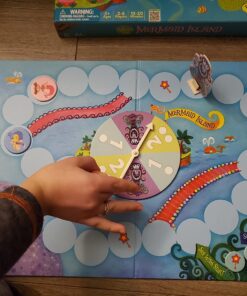 Peaceable Kingdom Mermaid Island Award Winning Cooperative Board Game for 2 to 6 Kids Ages 5+ Limited edition 22 71sQAiCockL