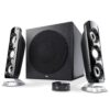 Cyber Acoustics CA-3908 2.1 Multimedia Speaker System with Subwoofer, 92 Watts Peak Power, Deep Bass, Perfect for Music, Movies, and Games on Desktops, Laptops, Consoles CA-3908 Speaker 59 71sQIigtxIL