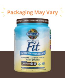 Garden of Life Raw Organic Fit Vegan Protein Powder Chocolate, 28g Plant Based Protein for Weight Loss, Pea Protein, Fiber, Probiotics, Dairy Free Nutritional Shake for Women and Men, 10 Servings 16.04 Ounce (Pack of 1) 11 71sQoNIJjL
