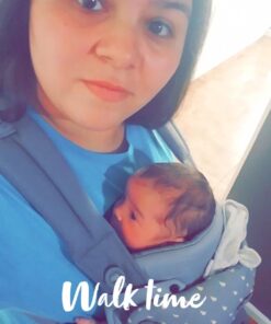 Ergobaby Easy Snug Infant Insert, Grey, Premium Cotton 30 71sS6LJz4aL