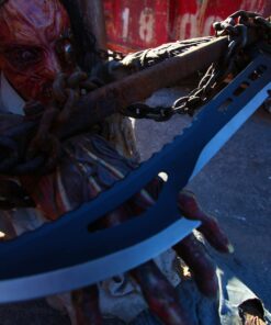 Alternative view of Z Hunter ZB-020 Series Fantasy Machete, Cord-Wrapped Handle, 23.75-Inch Overall Green