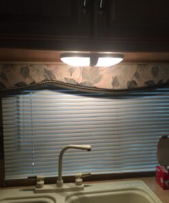 Lumitronics RV 12V Double LED Ceiling Dome Light - On/Off Switch - Removable Lenses Double 1-Pack 21 71sSPyDYG9L