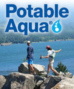 Potable Aqua Water Purification Tablets with PA Plus, Portable and Effective Solution for Camping, Hiking, Emergencies, Natural Disasters and International Travel, Two 50ct Bottles 50.0 24 71sSaN9XYlL