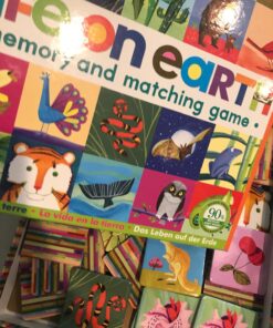 eeBoo: Life on Earth, Memory & Matching Game, Developmental and Educational, 24 Pairs to Match, Single or Multiplayer Function, for Ages 3 and up 38 71sSt1NHJGL