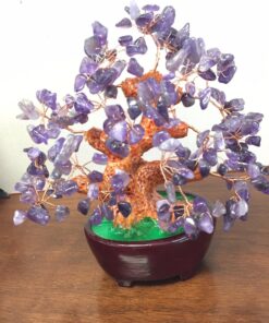 Parma77 Amethyst Crystal Tree, Purple Healing Crystals Gemstones Bonsai Money Tree, Purple Room Decor Cubicle Office Desk Decor for Women, Feng Shui Wealth and Luck Spiritual Gifts for Women 42 71sT9MvxaL