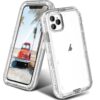 ORIbox Case Compatible with iPhone 13 Pro Max and 12 Pro Max, Heavy Duty Shockproof Anti-Fall Clear case Crystal Clear 60 71sTrM0Ak3L