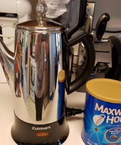 Cuisinart PRC-12 Classic 12-Cup Stainless-Steel Percolator, Black/Stainless 30 71sU0mvr32L