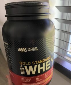 Optimum Nutrition Gold Standard 100% Whey Protein Powder, Double Rich Chocolate, 5 Pound (Packaging May Vary) 5 Pound (Pack of 1) 54 71sU3WV3L8L