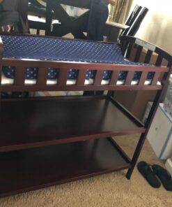 Dream On Me Emily Changing Table In Espresso, Comes With 1" Changing Pad, Features Two Shelves, Portable Changing Station, Made Of Sustainable New Zealand Pinewood 26 71sU65rcy2L