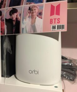 NETGEAR Orbi Ultra-Performance Whole Home Mesh WiFi Satellite Extender - works with your Orbi Router to add 2,500 sq. feet at speeds up to 3 Gbps, AC3000 (RBS50) AC3000 | Satellite 31 71sUH71L