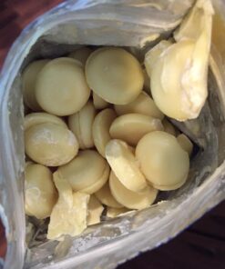 Wild Foods Organic Cocoa Butter Wafers | Raw Plant-Based & Cold-Pressed Cacao Keto Discs | Food Grade & Vegan White Sugar Free Chocolate Chips | 16oz 1 Pound (Pack of 1) 32 71sUqT5CknL