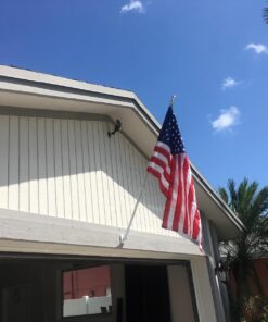 Ideaworks Solar Powered Flag Pole Light - Day Time Charging, Night Time Illumination 5 71sVM0j30CL