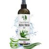 Earth's Daughter Organic Aloe Vera Gel from 100% Pure and Natural Cold Pressed Aloe – Moisturizes - Great for Face - Hair- Sunburn - Aftershave - Bug Bites - 12 oz. 41 71sVoGGbwbL