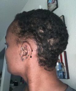 Sugarbear Hair Vitamins Extra Strength Biotin 6000mcg, Vitamin C, E, Coconut Oil, Zinc, Folic Acid, Inositol - Vegan Gummies for Luscious Hair and Nails - Supplement for Women & Men (1 Month Supply) 60 Count (Pack of 1) 47 71sWegGGEL