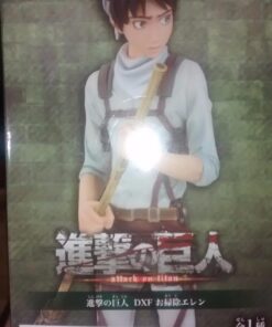 Banpresto Attack on Titan 6.5-Inch Eren Yeager DXF Figure, Cleaning Version 25 71sXYzDSahL