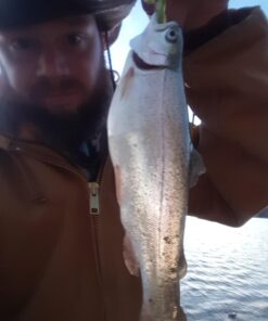 Eagle Claw PK56TS Pack-It Spin Combo Telescopic Rod (1 Piece), Yellow, 5-Feet 6-Inch 17 71sXi2420L