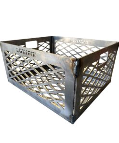 BBQ Charcoal Basket 12 x 10 x 6 inch Vertical Horizontal or UDS Smoker Coal Firebox 18 71sYJhe8U0L