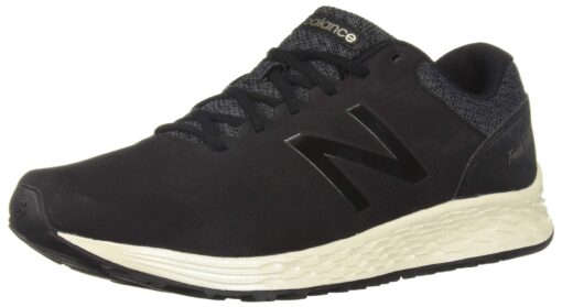 New Balance Women's Fresh Foam Arishi V1 Running Shoe 6 Wide Black/Magnet/Light Gold/Metallic