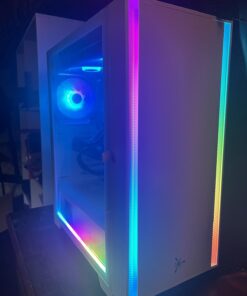 Skytech Gaming Shiva II Gaming PC Desktop – Intel Core i5 12600K 3.7 GHz, NVIDIA RTX 3060 Ti, 1TB NVME SSD, 16GB DDR4 RAM 3200, 650W Gold PSU, 240mm AIO, 11AC Wi-Fi, Windows 11 Home 64-bit,White 12600K | 3060 Ti 21 71sa6fDkSjL