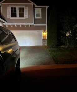 DWVO Flush Mount LED Pods 4.8Inch 2PC, 42W Triple Row Driving Lights 6300LM Work Light Flush LED Light Bar Fog Lights Off Road Lights for Truck UTV ATV SUV Boat Driving Lights Side Shooter Led Light 30 71saV1zXXvL