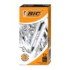 BIC Clic Stic Black Retractable Ballpoint Pens, Medium Point (1.0mm), 12-Count Pack, Round Barrel Design for Comfortable Writing 12 Count (Pack of 1) 22 71sakUqQ5uL
