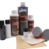 Furniture Leather Max MEGA Kit/Leather Restorer / 8 Oz Refinish 2 Oz Conditioner / 4 Oz Top Coat/Black and White 1 Oz Color Changer/Sponge (Leather Repair Kit) (Dark Brown) 17 71sb28aHbVL