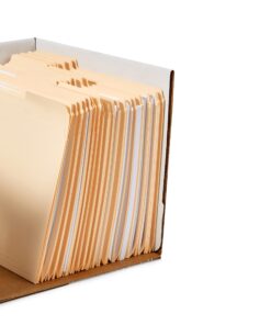 Amazon Basics Medium Duty Storage/Filing Boxes With Lid and Handles, Legal/Letter Size, 12-Pack, White, 16.2" L x 12.5" W x 10.5" H 21 71sbJr 6 UL