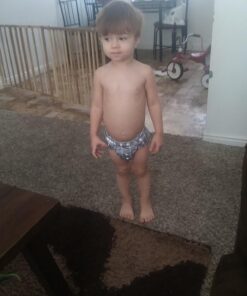 Nora's Nursery Baby Cloth Pocket Diapers Bamboo Inserts 1 Wet Bag 7 Pack B&W Unisex 2 34 71sd0qV4QHL