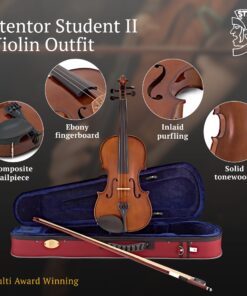 Alternative view of Stentor, 4-String Violin, Brown,Red (1500 4/4)