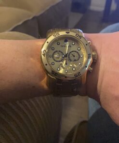 Invicta Men's Pro Diver Collection Chronograph Watch 48 mm Gold 31 71sdVoglp4L