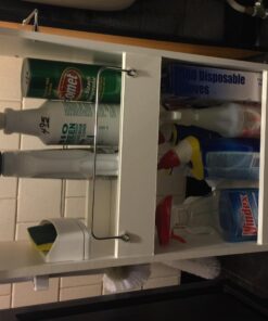 Zenna Home Slim Bath Shelves, Freestanding Moveable Bathroom Storage, White 8 Inch 35 71sdWSjYdvL