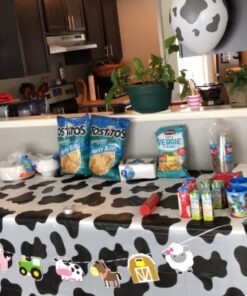 Rhode Island Novelty 54 Inch x 72 Inch Cow PNT Plastic Tablecloth One Per Order 20 71sdm0fUgxL